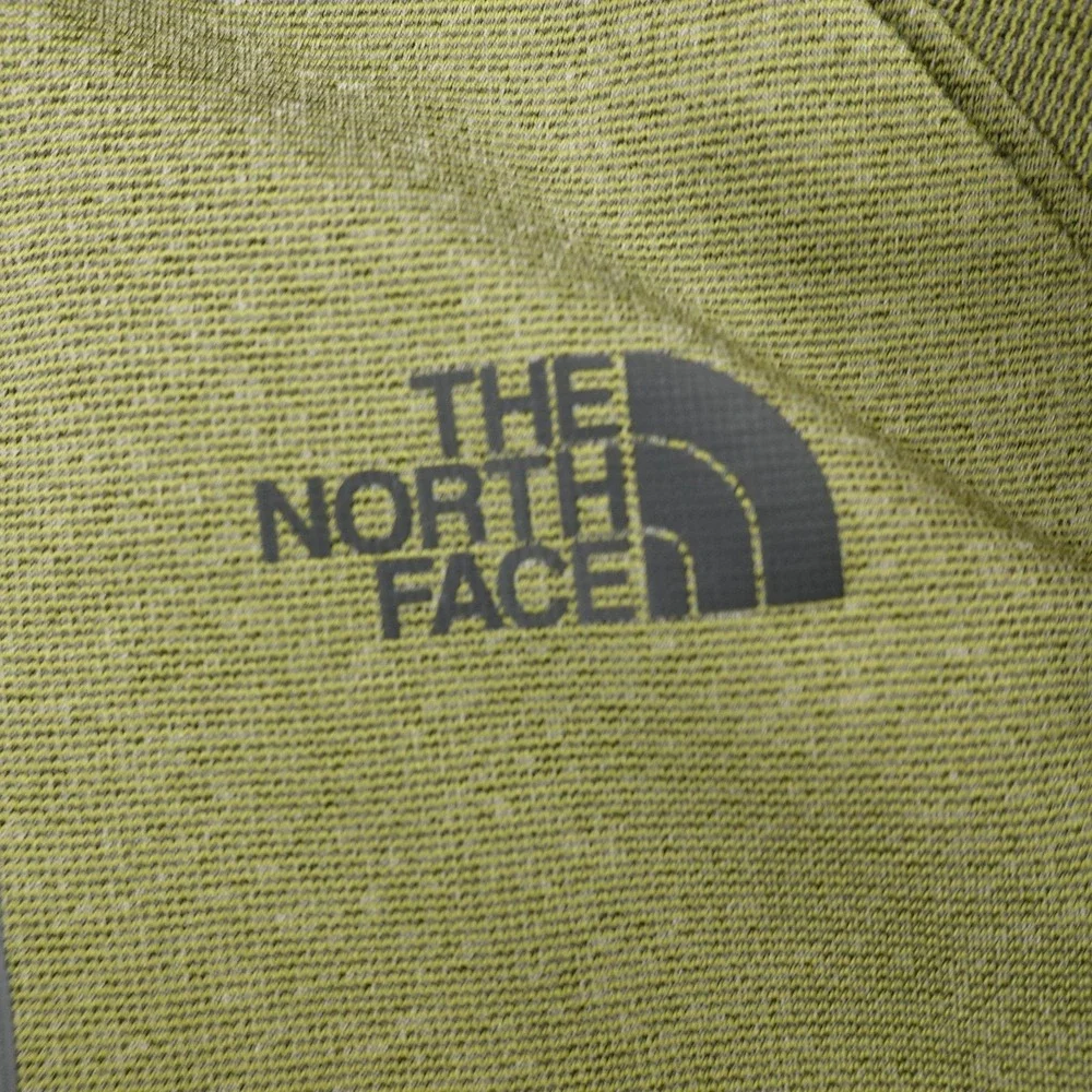 North Face Jacket Mens M Green Canyonlands Hooded Fleece Full‎ Zip Outdoor Coat